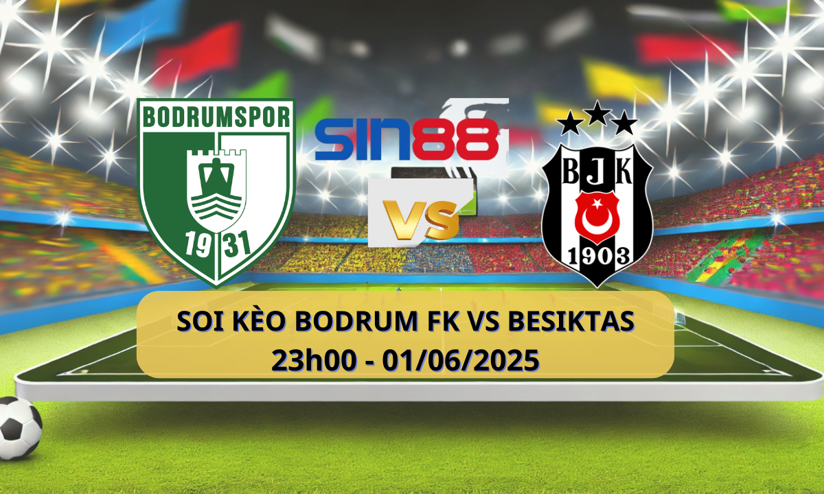 Quảng cáo trận đấu Bodrumspor vs Besiktas